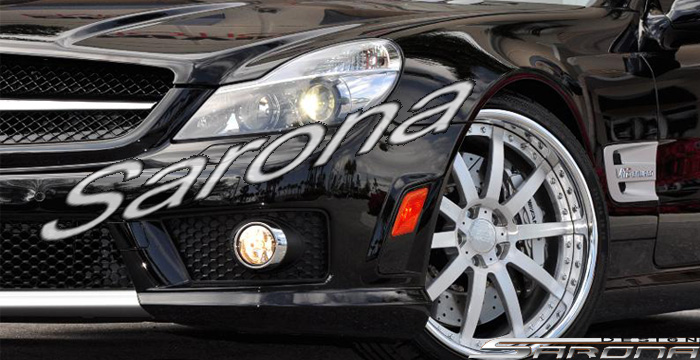 Custom Mercedes SL Fenders  Convertible (2009 - 2012) - $890.00 (Manufacturer Sarona, Part #MB-020-FD)